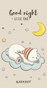 Фото для БЛОКНОТ ГРЕБ А7 60Л КАРТОН КТС КЛЕТКА АССОРТИ (С4175-57, Сладкие сны)