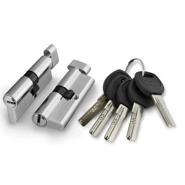 Фото для Цилиндровый механизм с вертушкой A202/120 mm (65+10+45) SN мат. никель 5 кл