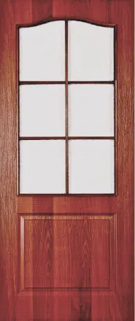 Дверь ламинированная итальянский орех ДО 60 см