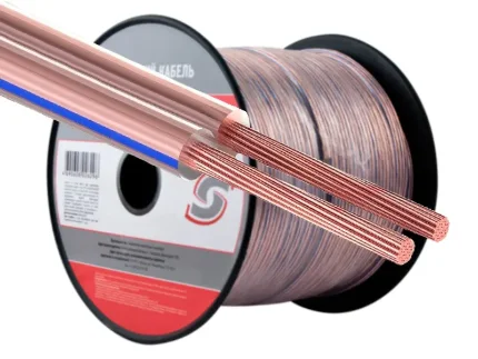 Фото для Кабель акустический силиконовый 2x0.75мм CCA