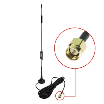 Фото для Антенна Орбита OT-GSM27 (800-2600MHz) усил. 9dBi, SMA-male, внешняя, длина 32см, кабель 2м