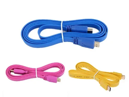 Фото для Кабель HDMI - HDMI, длина 1.5м FLAT