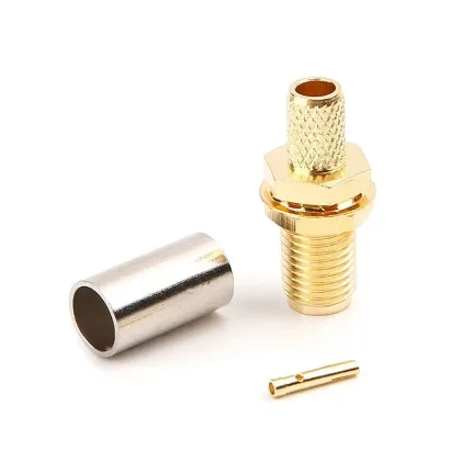 Фото для Коннектор SMA-female под обжим, для кабеля RG-58