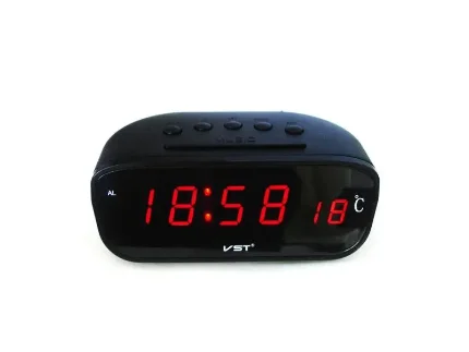 Фото для Часы VST803-1, 220В красн.цифры