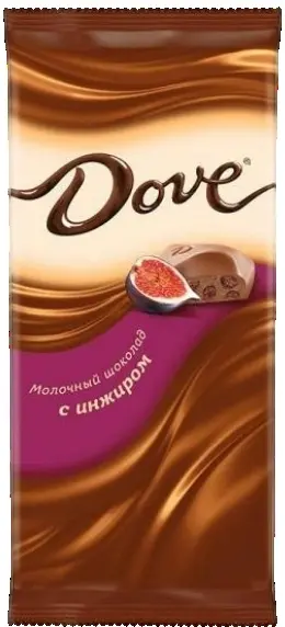 Шоколад "Dove" с инжиром