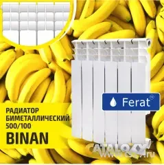 Радиатор BM Ferat BINAN 500/100 - 8 секций