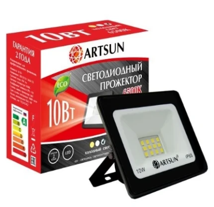 Фото для Прожектор ARTSUN LED FL 10W 6500K SMD