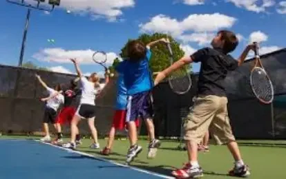 Занятия большим теннисом для детей (2 раза в неделю)