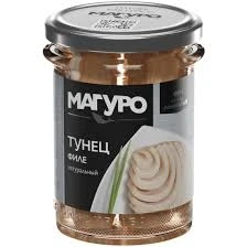 Фото для Филе тунца Магуро 200гр кусочки натуральные ст/б*12