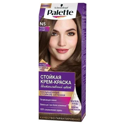 Фото для Краска д/волос Палетт 50мл Темно русый №5*10