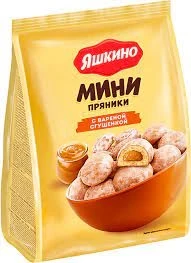 Фото для Пряник мини Яшкино 300гр с вареной сгущенкой*10 РАР911