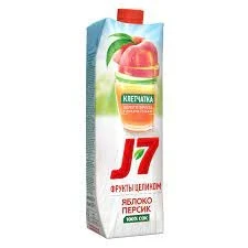 Фото для Нектар J7 0,97л Персик/яблоко с мяк т/п*12