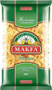 Фото для Макароны Макфа 400гр бантики*20