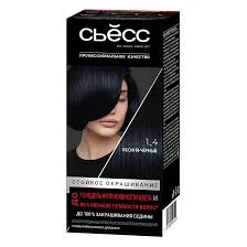 Фото для Краска д/волос Сйосс 50мл 1-4 Иссиня-черный *6