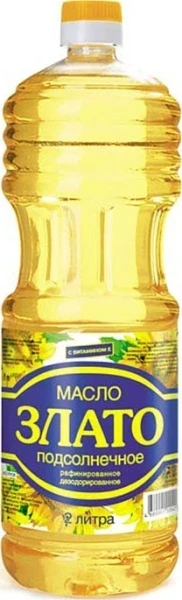 Фото для Масло Злато 2л подсолнечное*6