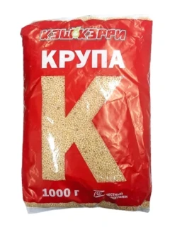 Фото для Крупа Кэш энд Кэрри 1кг пшено Россия*20