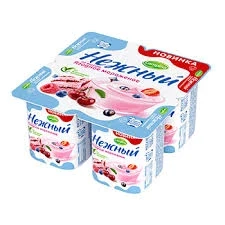 Фото для Продукт йогуртный Кампина Нежный 100гр 1.2 % Ягодное мороженое БЗМЖ*24