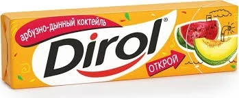 Фото для Ж/р Дирол 13.6г Арбузно-дынный коктейль*30