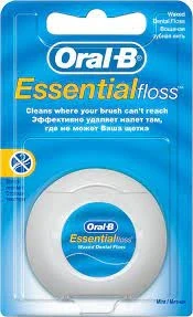 Фото для Зубная нить Орал Би 50м вощенная мятный вкус Ирландия*144