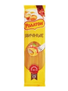 Фото для Макароны Роллтон Яичные 400гр Спагетти*26