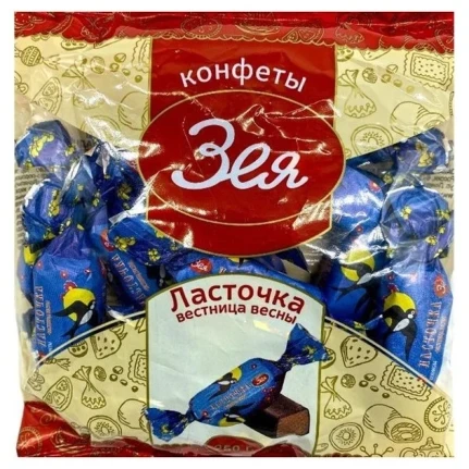 Фото для Конфеты Зея 250гр Ласточка*24