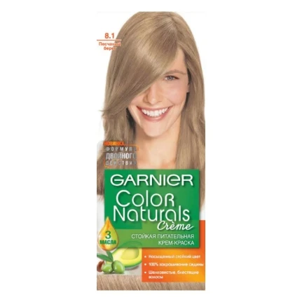 Фото для Краска д/волос Гарньер Колор Нейчералс 8.1 песчанный берег*12
