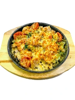 Фото для Куриное филе в творож соусе с брокколи 1/250