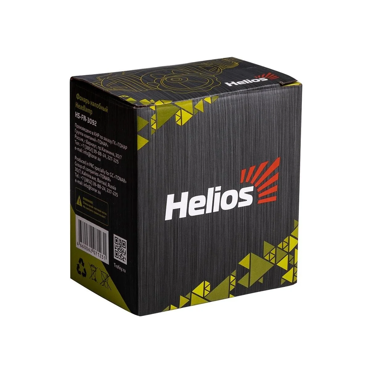 Фонарь налобный (HS-FN-3092) Helios