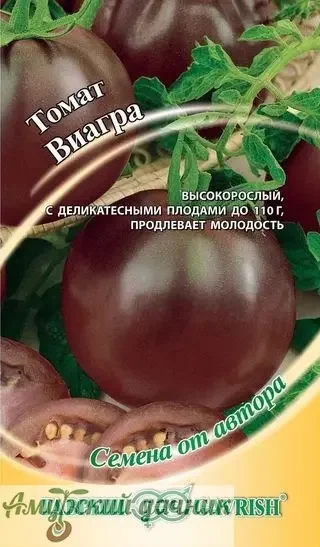 Фото для ЦВП Томат Виагра 12с. "Г"/20(высокоросл) Р Код 9252459