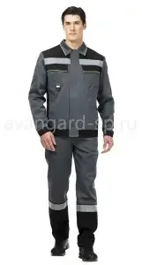 Фото для Костюм Джокер NEW(сер.-черн.-лайм),брюки р.120-124/182-188(ЧЗ)