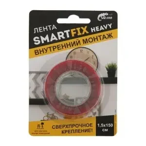 Фото для Лента монтажная сверхсильная W-con SmartFIX HEAVY 1,5*150см