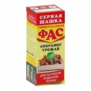Фото для Серная шашка ФАС стандартная 300г (30)