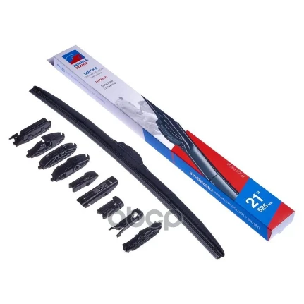 Фото для Щетка Стеклоочистителя 525Mm Double Force/Clingo Гибридная Dfhy21 DOUBLE FORCE арт. DFHY21