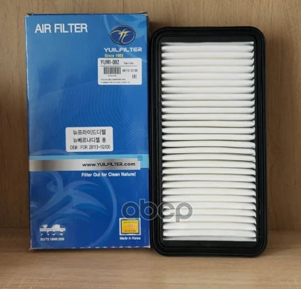 Фото для Фильтр Воздушный Yumi-082 Yuil Yuil арт. YUMI-082