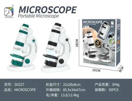 Микроскоп SD227/802 в наборе (1/36)