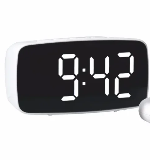 Часы электр.SA-8526 (светодиод,будильник,2 реж.яркости)