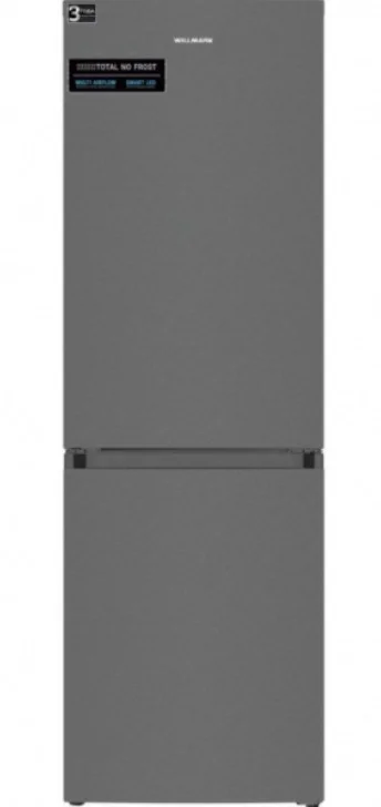 Холодильник WILLMARK RFN-425NFD (315л.,Total NoFrost,R600A,нижн.мороз.,А+, dark inox,60*60*185см)