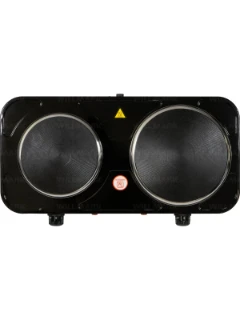 Электрическая плита WILLMARK 1000 Вт, 1500 Вт, корпус из нержавеющей стали, черный НS-215