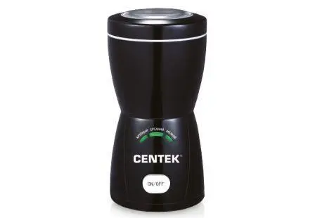 Кофемолка Centek CT-1354BL Черный (200Вт,80гр,АВТОПОМОЛ-3 уровня,LED индикатор)