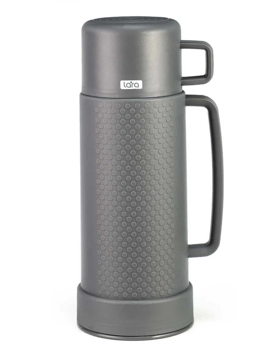 
Термос LARA LR04-81 УЦЕНКА!!!Зеленый (650мл,стекл.колба)