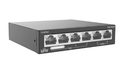 Фото для NSW2020-6T-POE-IN, Неуправляемый PoE-коммутатор Uniview