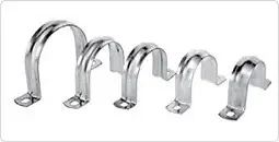 Фото для Скоба металлическая двухлапковая д.50 мм