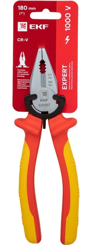 Фото для Пассатижи Expert 180мм 1000В, EKF PROxima