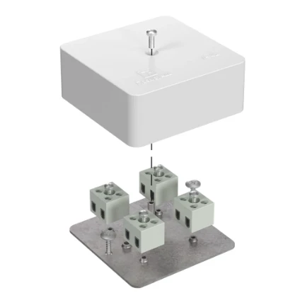 Фото для Коробка огнестойкая для кабель-канала 40-0450-FR1.5-8 E15-E120 75х75х30 Промрукав