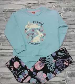 Комплект для девочки с длинным рукавом