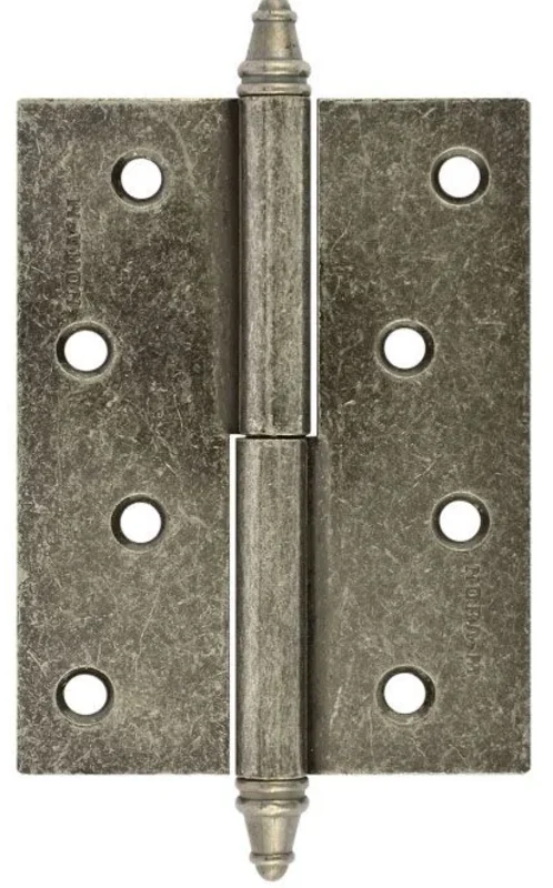 Петля 100*75*2.5 сталь (латунное покрытие) правая