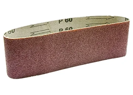 Фото для Шлиф лента бесконечная на тканевой основе Р 80 75мм х 457мм, влагостойкая