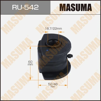 Фото для Сайлентблок Masuma, арт. RU-542