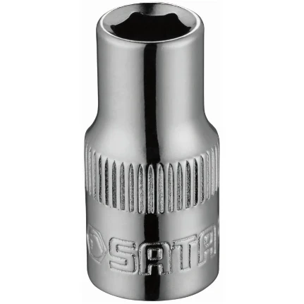 Фото для Головка торцевая SATA, короткая, 6-гранная, под квадрат 1/4", 14мм, арт. 11314