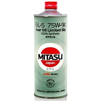 Фото для Масло трансмиссионное Mitasu Gear Oil LSD 75w90, синтетическое, API GL-5/MT-1/PG-2, для дифференциалов и раздаточных коробок, 1л